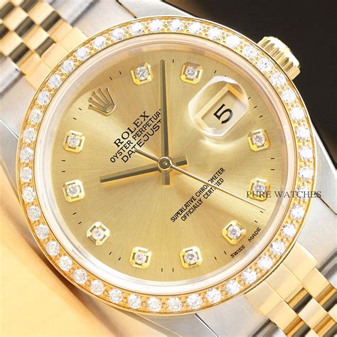 gold stainless steel rolex|Rolex gold watches for sale.